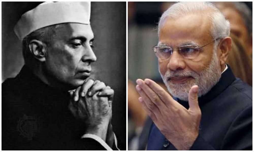 नेहरू से नरेंद्र तक प्रगति की बधाई
