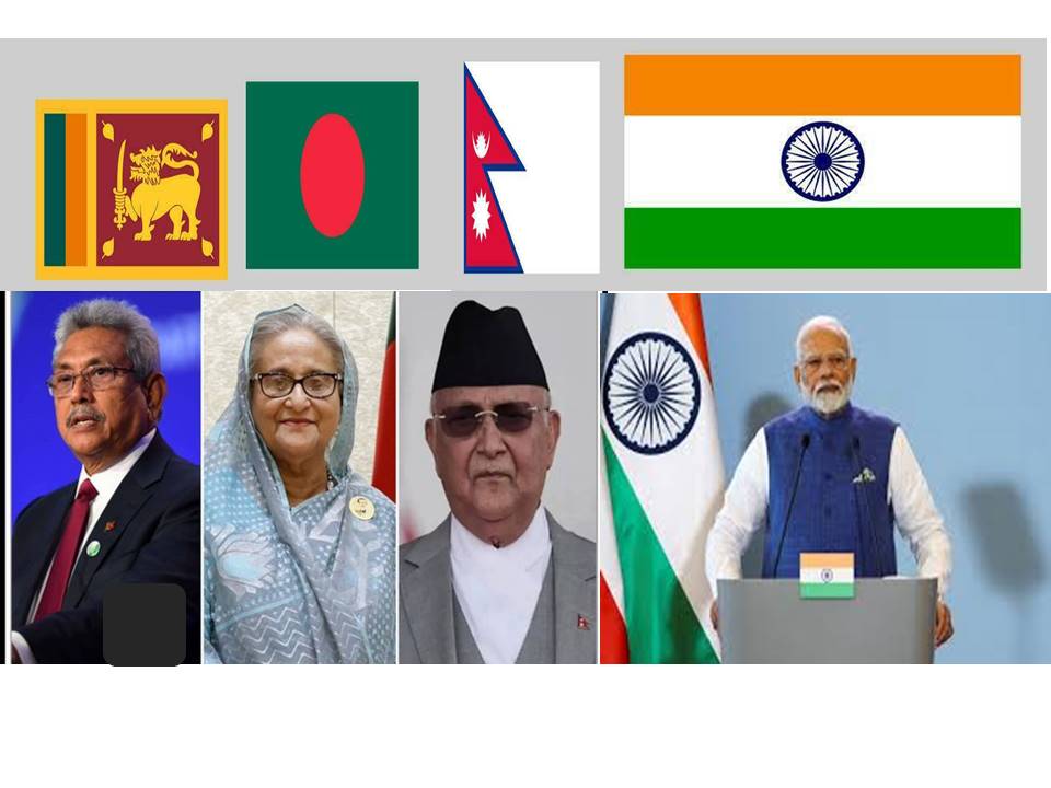 पड़ोसी देशों के हालातों से भारत को  हास्यास्पद  चेतावनी