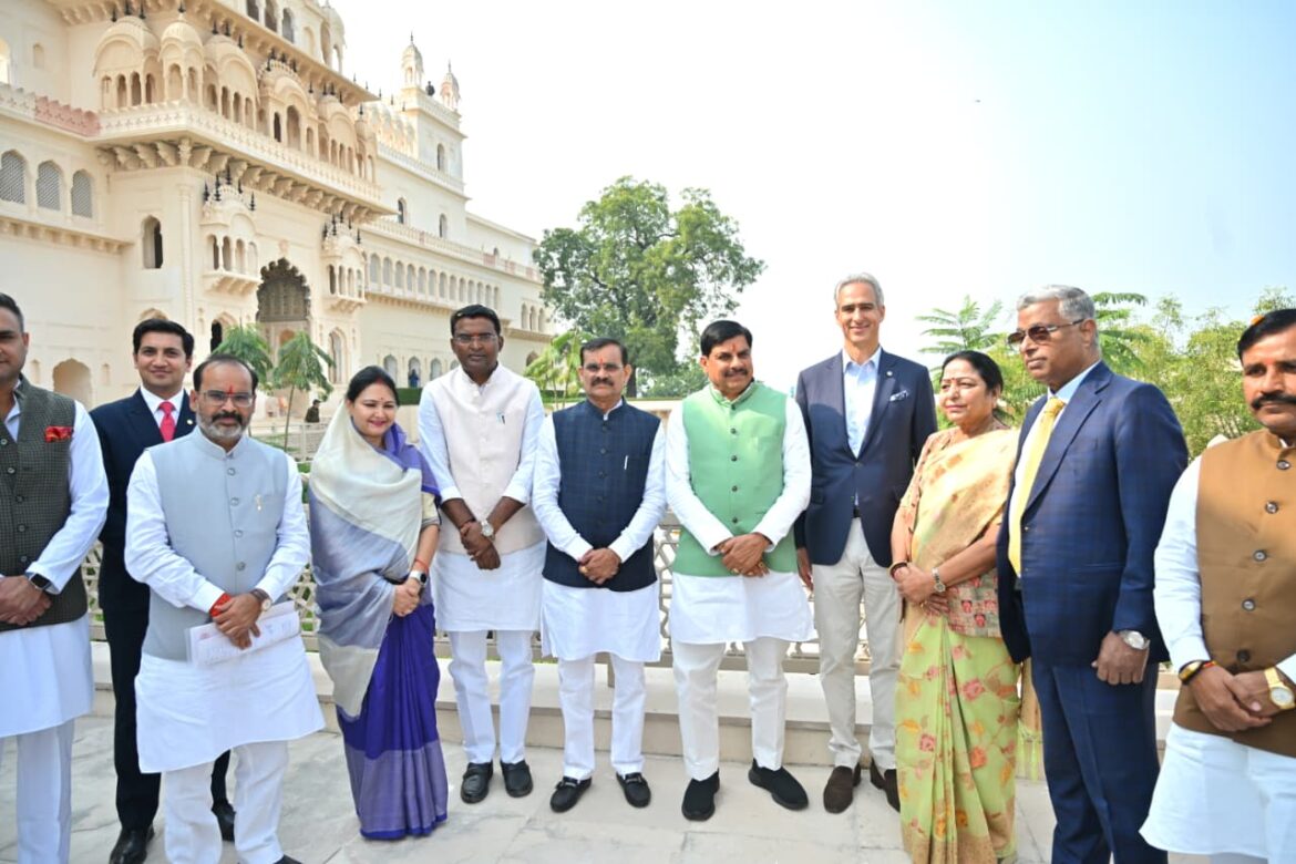 मुख्यमंत्री डॉ. यादव ने किया होटल द ओबेरॉय राजगढ़ पैलेस का शुभारंभ