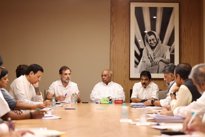 CWC में राहुल गांधी का बड़ा हमला, कांग्रेस ने रखीं 5 मांगें