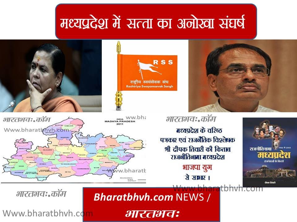  मध्यप्रदेश राजनीतिनामा  – उमा भारती और भाजपा के टकराव से संघ की नाराजगी